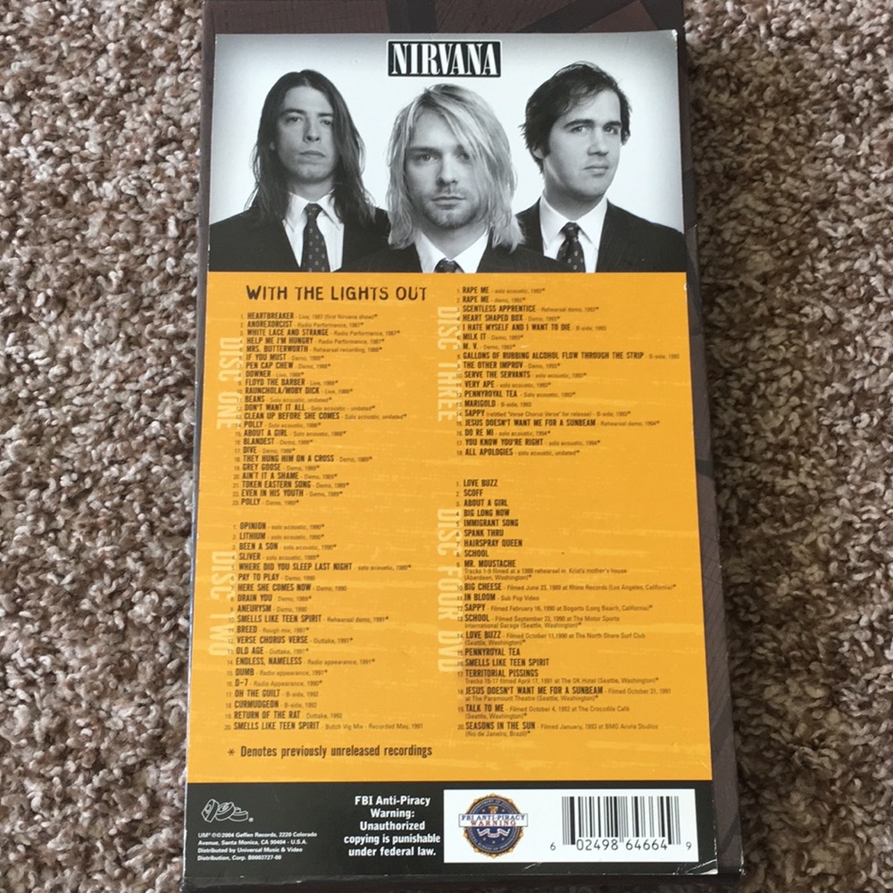 Nirvana CD Collection - Picture 4 of 4